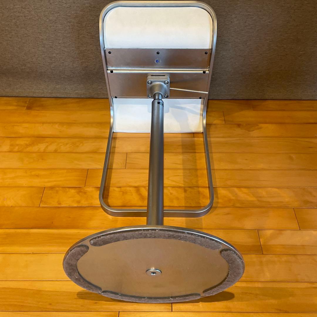 LEM ADAL ラパルマ　スツール　ハイタイプ　本革　ホワイト　①