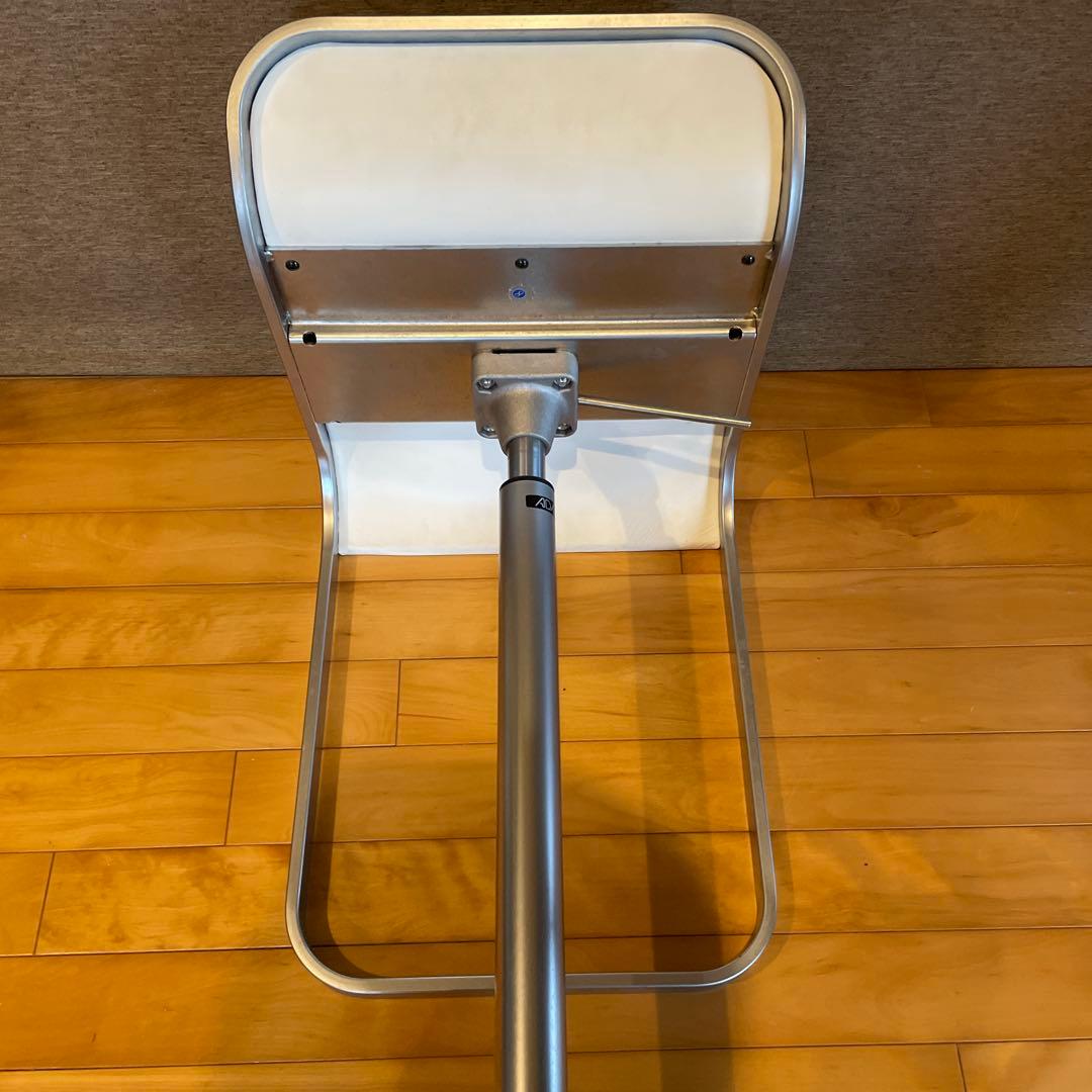 LEM ADAL ラパルマ　スツール　ハイタイプ　本革　ホワイト　①