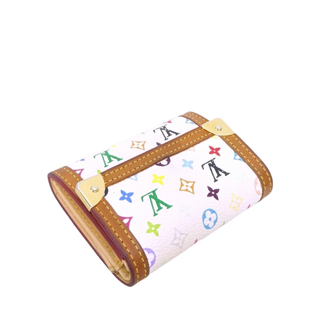 本物■ルイヴィトンマルチカラー ポルトモネ・プラ ミニウォレット ケース