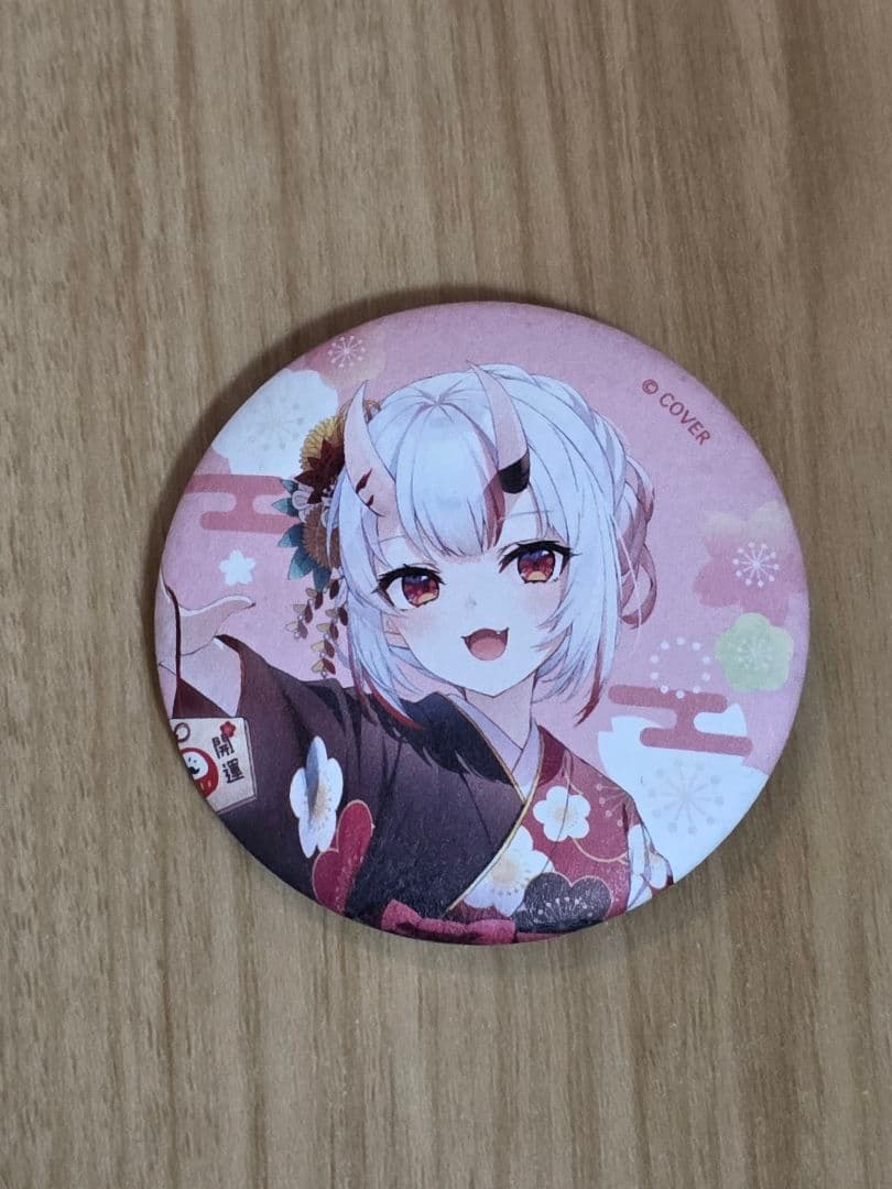 ホロライブ 百鬼あやめ ほろ〜かる 缶バッジ - メルカリ