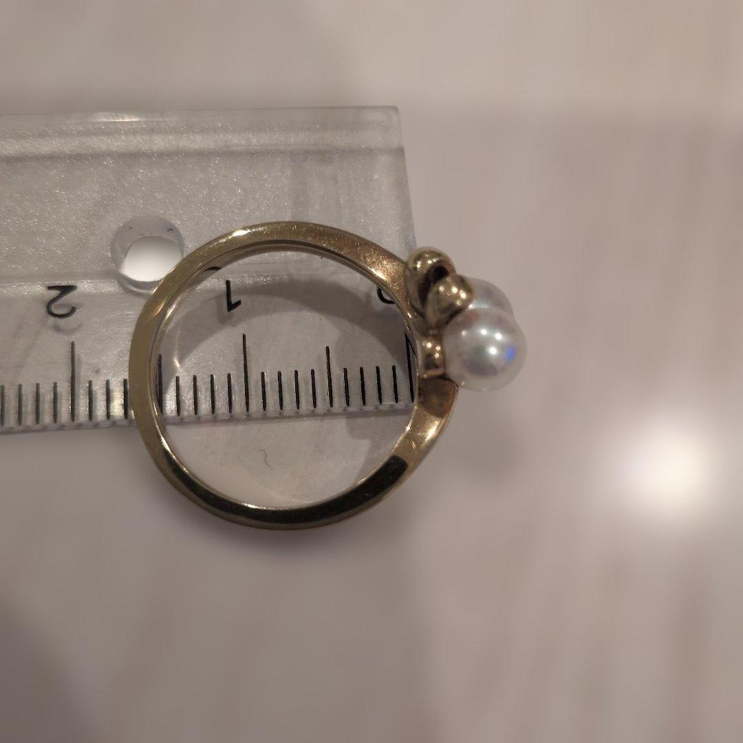 最終値下ミキモトK18リング