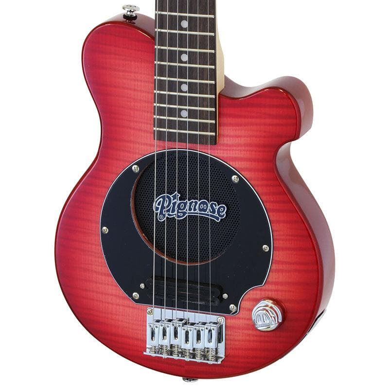 Pignose アンプ内蔵 ミニエレキギター PGG-200FM SR