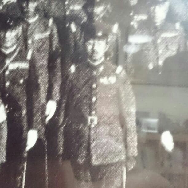 昭和天皇 観閲式 横91cm×縦51cm