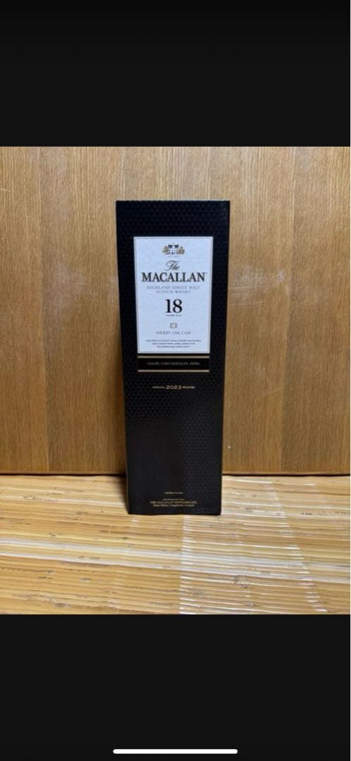 正規品 マッカラン18年 箱付き マッカラン 18年 700ml 正規品 箱あり : お酒の専門店バタフライ