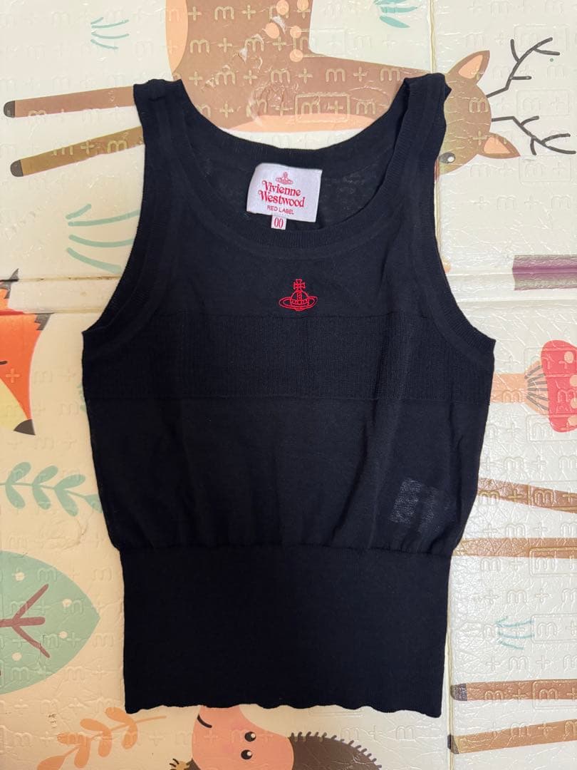 【即日発送】VivienneWestwood コットンリネンミックスキャミソール