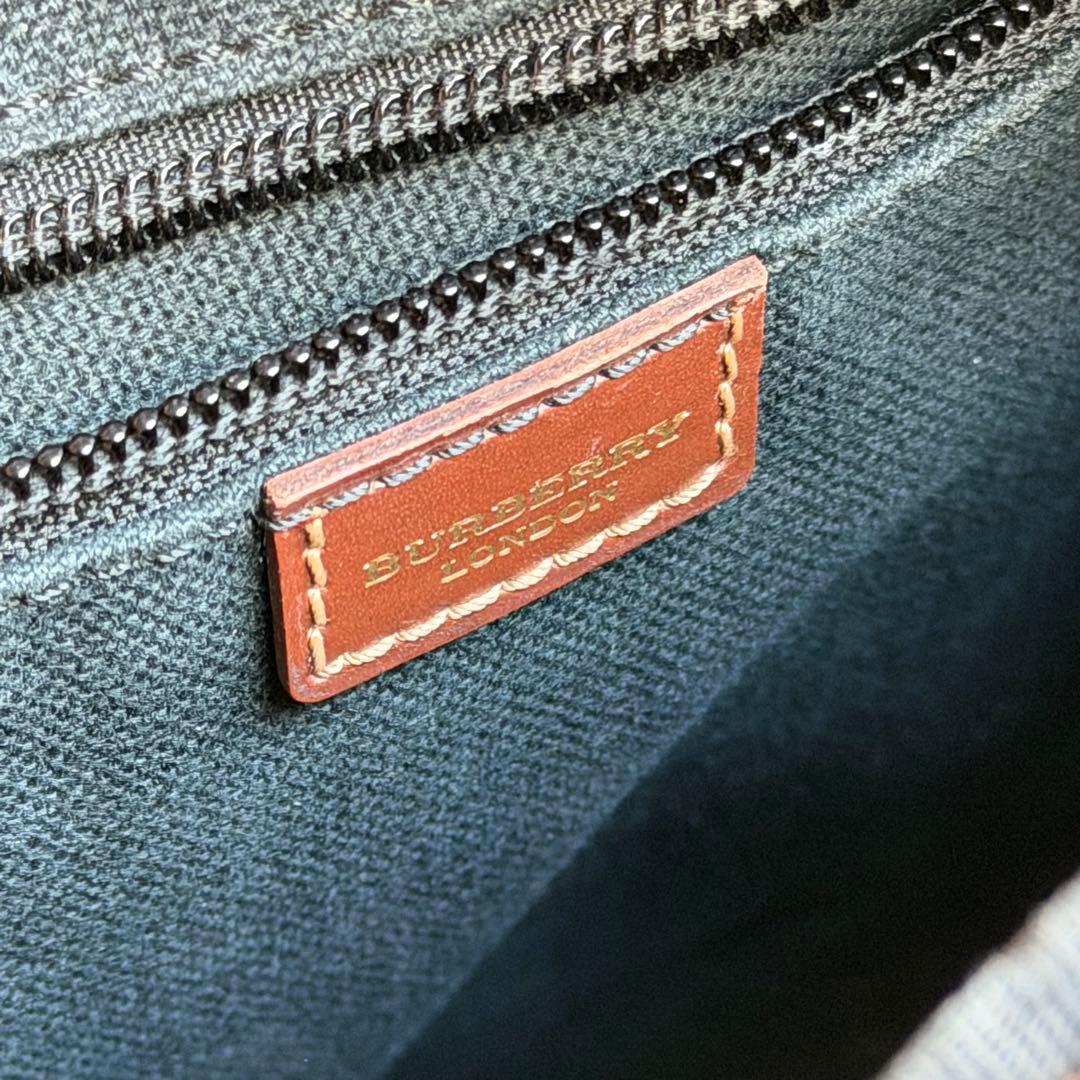 ⭐️バーバリー⭐️ノバチェック ヘリテージ ショルダーバッグ シャドーホースブラウン