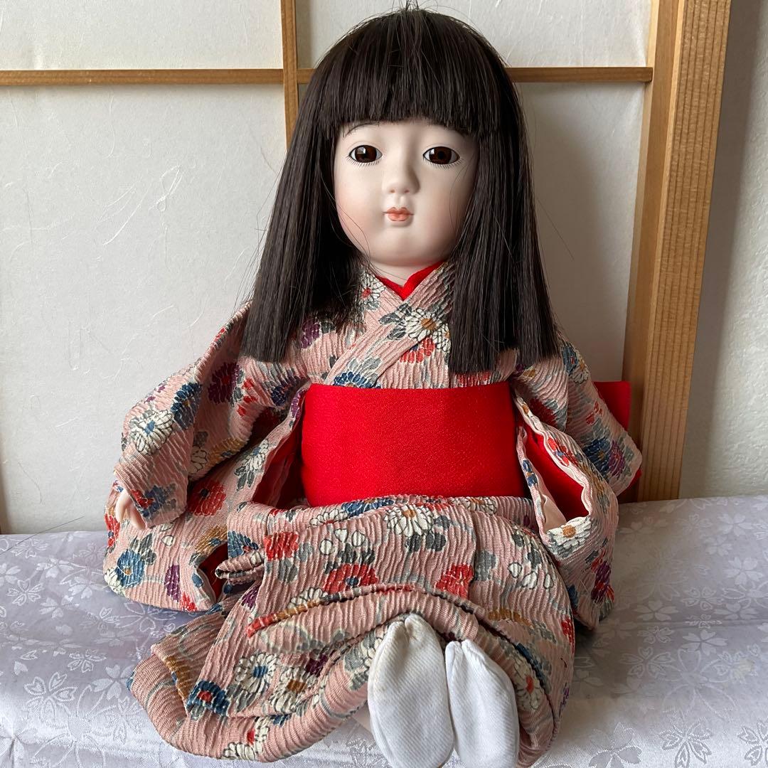 市松人形 抱き市松人形 小さな市松人形 ビスク市松人形 着せ替え市松人形