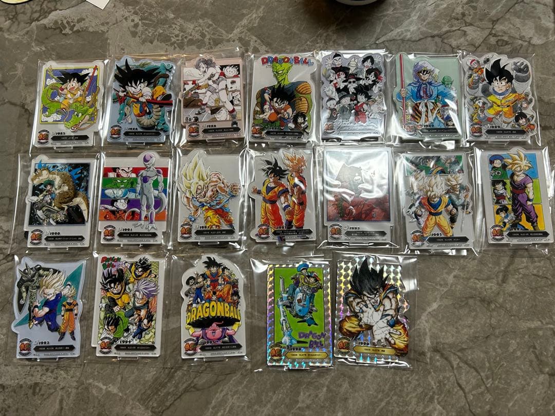 ドラゴンボール一番くじ F賞 ACLLECT 全20種コンプリート 一番くじ