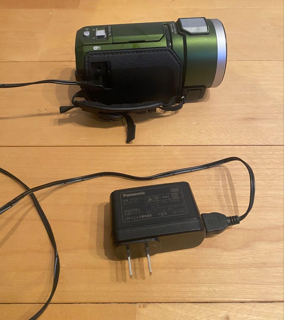 パナソニック 4Kビデオカメラ HC-VZX2M フォレストカーキ