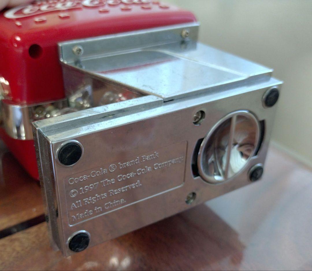 コカ・コーラ　1997年製　ディスペンサーバンク　ファウンテン型　貯金箱