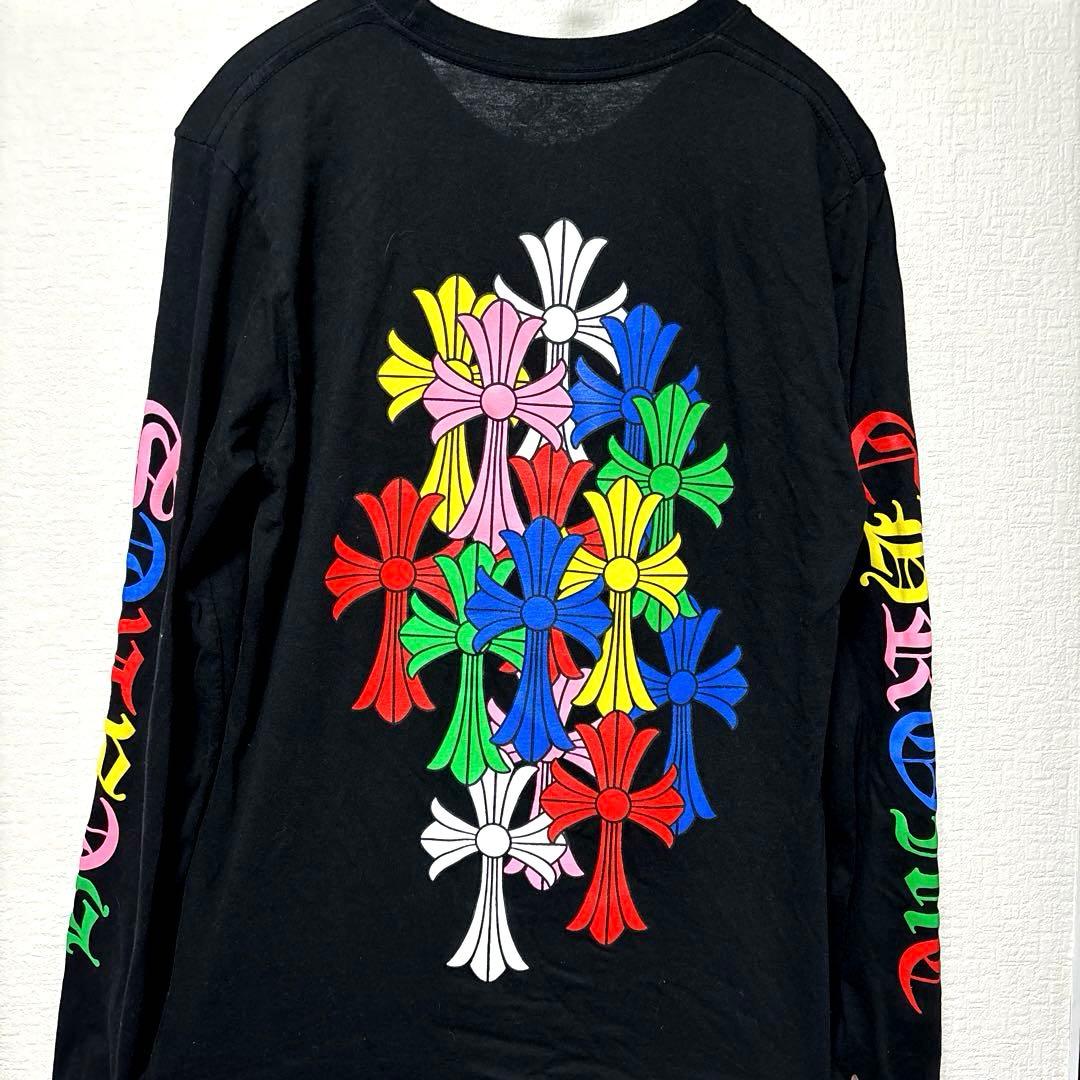 CHROME HEARTS クロムハーツ ロンT マルチカラー セメタリー