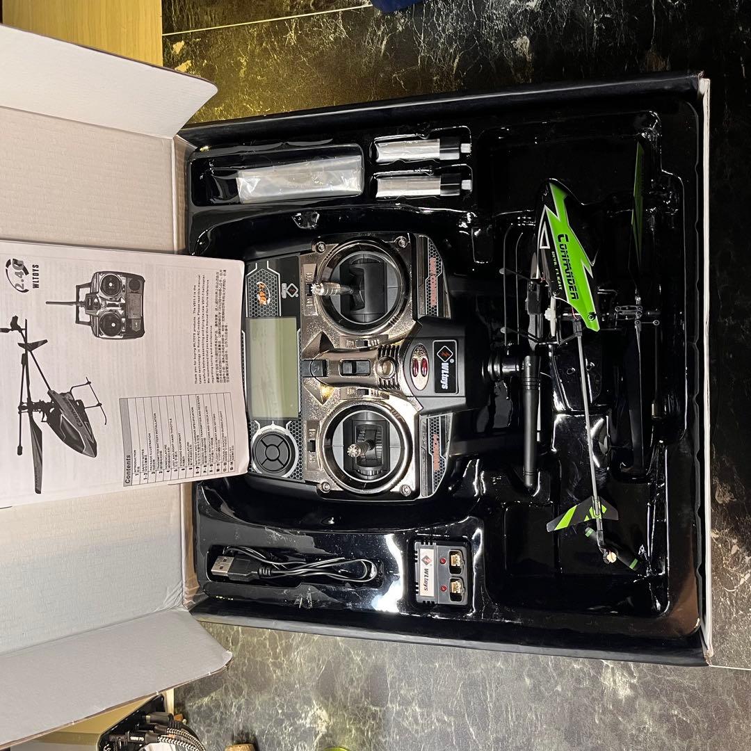 調整済み WLtoys V911 ラジコンヘリコプター RTFセット 中古品