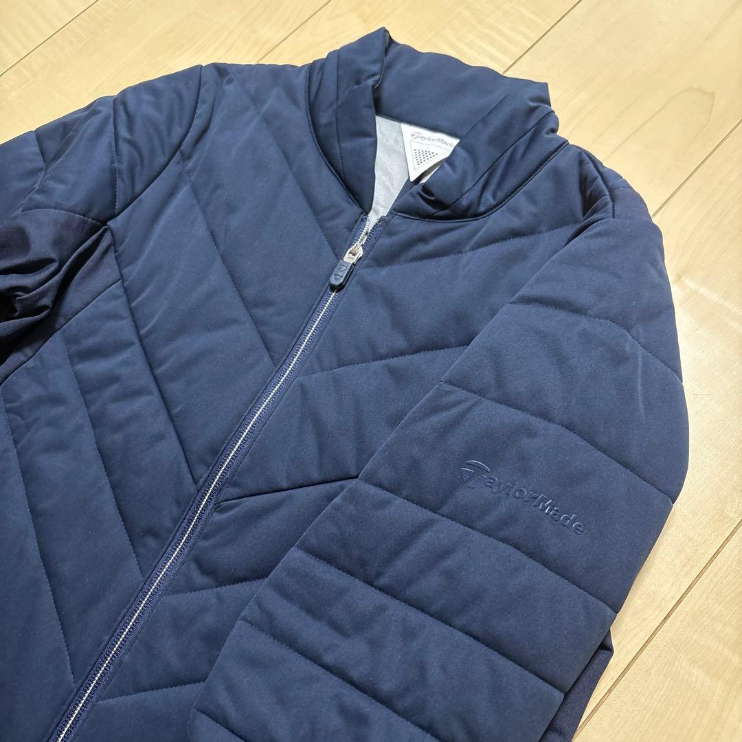 テーラーメイド　ゴルフ　中綿ジャケット　裏起毛厚手スカート　2点　L\M 紺色