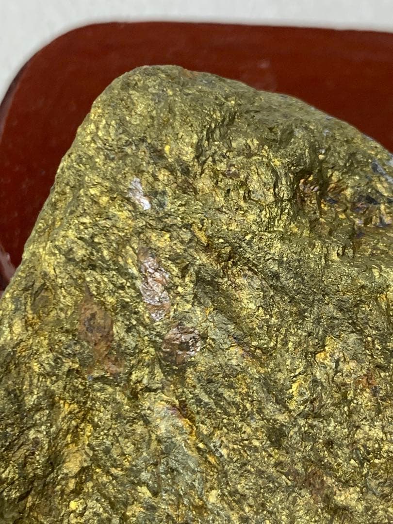 530g 金鉱石金石金鉱物標本幸運石まねき石原石鑑賞石観賞石