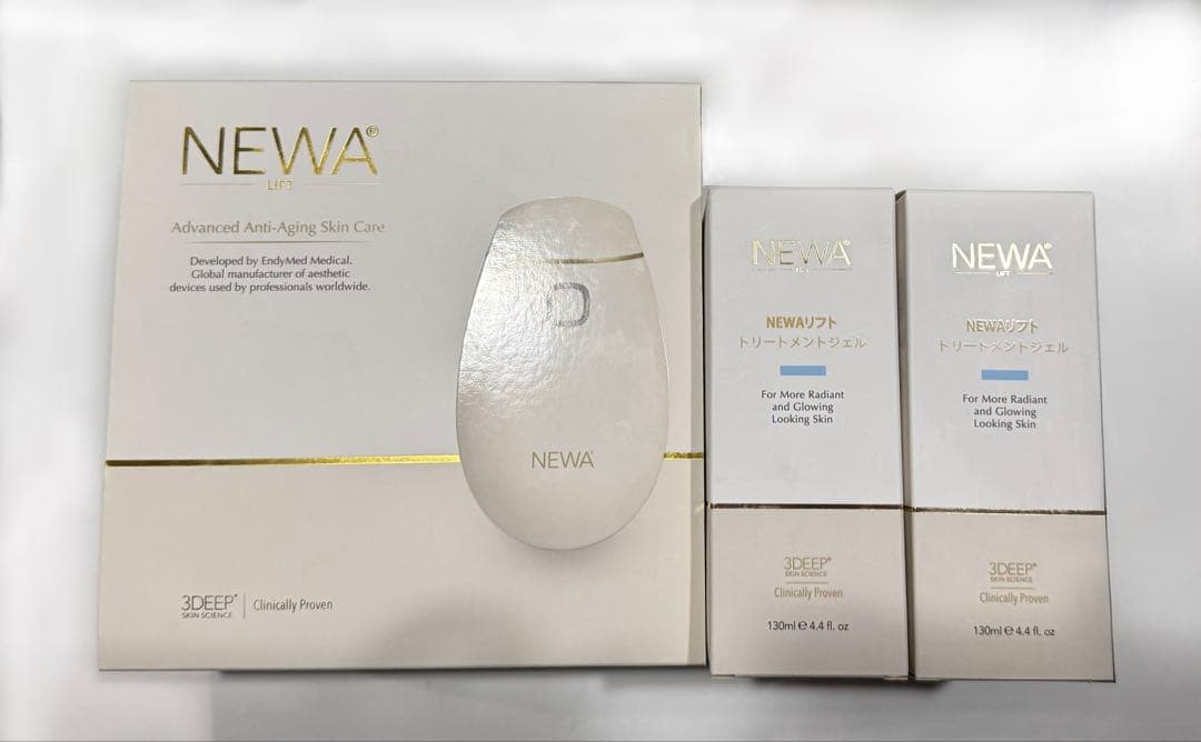 極極美品！ NEWA リフト美顔器 有線品 未開封ジェル4本付き！ - メルカリ