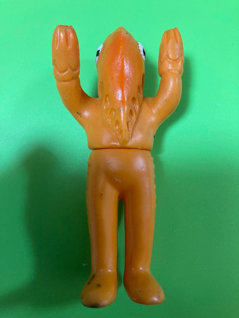 激レア　当時物　ブルマァク製　メトロン星人　ウルトラセブン怪獣　ミニサイズ 当時物 ブルマァク メトロン星人 ソフビ ウルトラセブン 怪獣