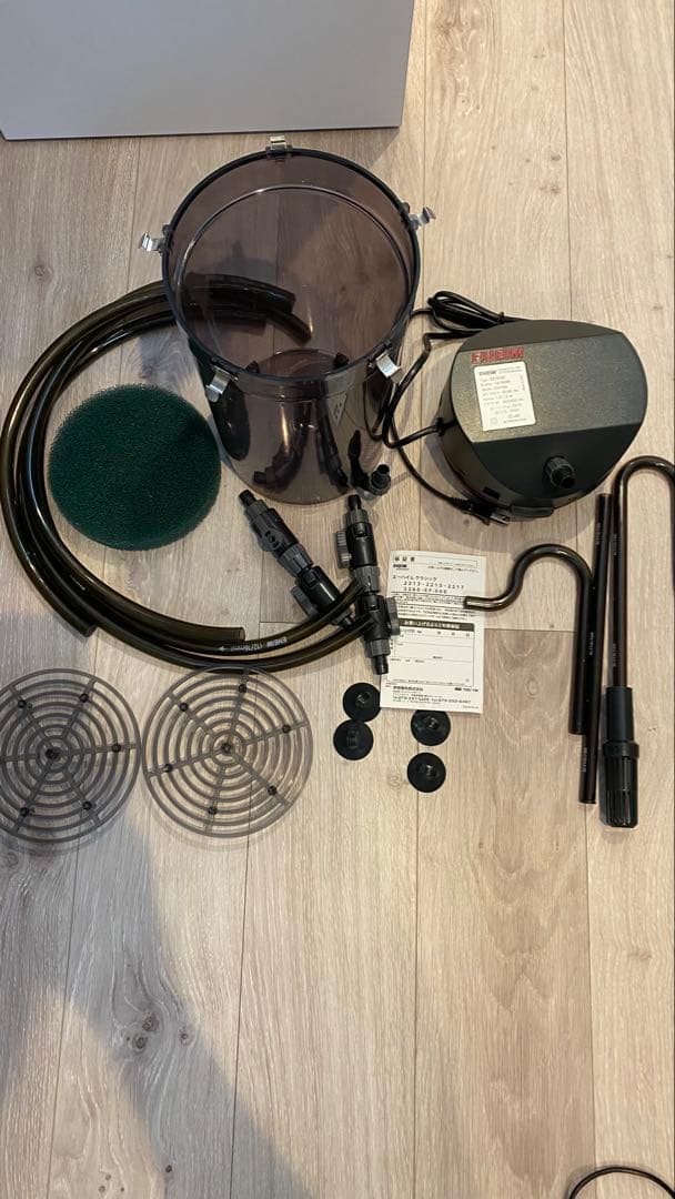 外部フィルター エーハイム2215 グレーモデル EHEIM｜エーハイム クラシック2215ろ材付きセット ｜ 外部式フィルター