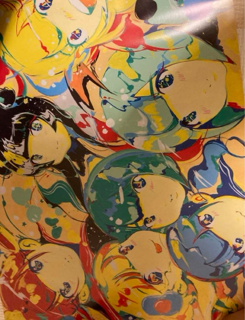 でんぱ組.inc 直筆サイン入り ポスター