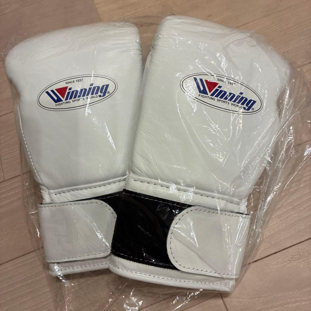 Winning ボクシンググローブ 10oz ホワイト Winning ボクシング