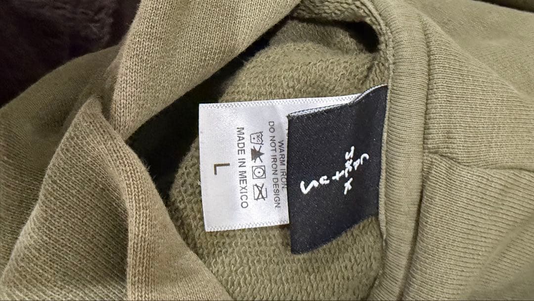 14日までtravis cactus jack パーカー L トラビス