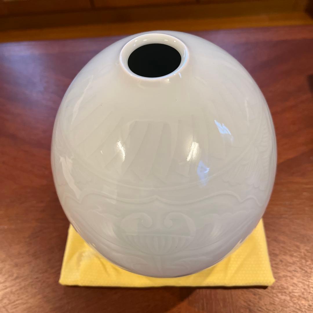 白磁彫 壺 松尾重利造｜2026年最新】松尾重利の人気アイテム - メルカリ