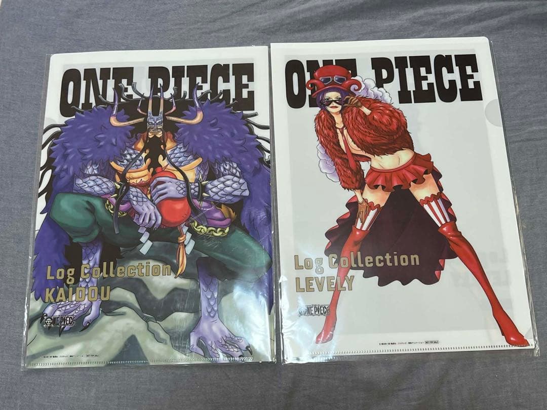 【非売品】ワンピース ログコレクション 特典クリアファイル 11枚 まとめ売り