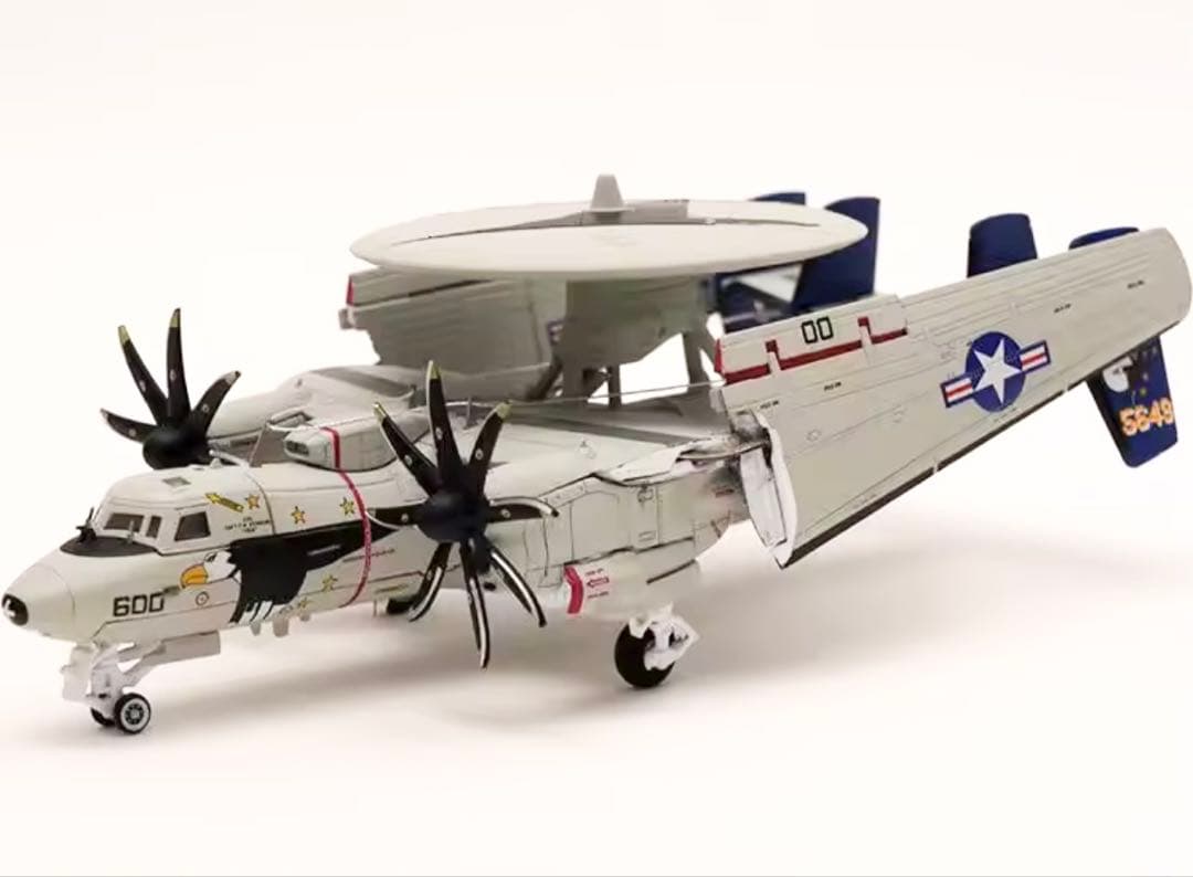 E-2C ホークアイ、F-22 ラプター まとめ売り 1/144スケール