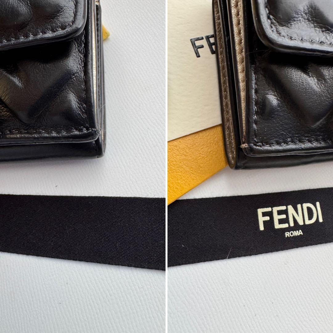 【美品】 41 FENDI フェンディ 3つ折り財布
