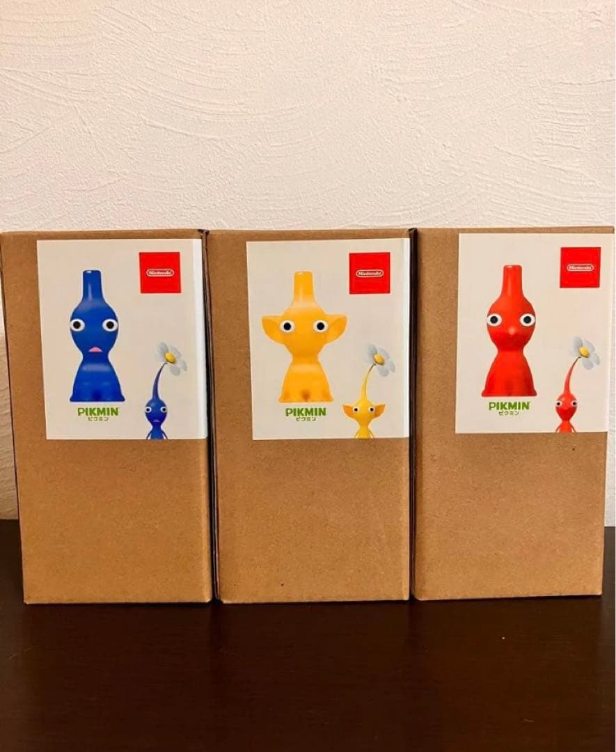 ピグミン一輪挿し3色セット