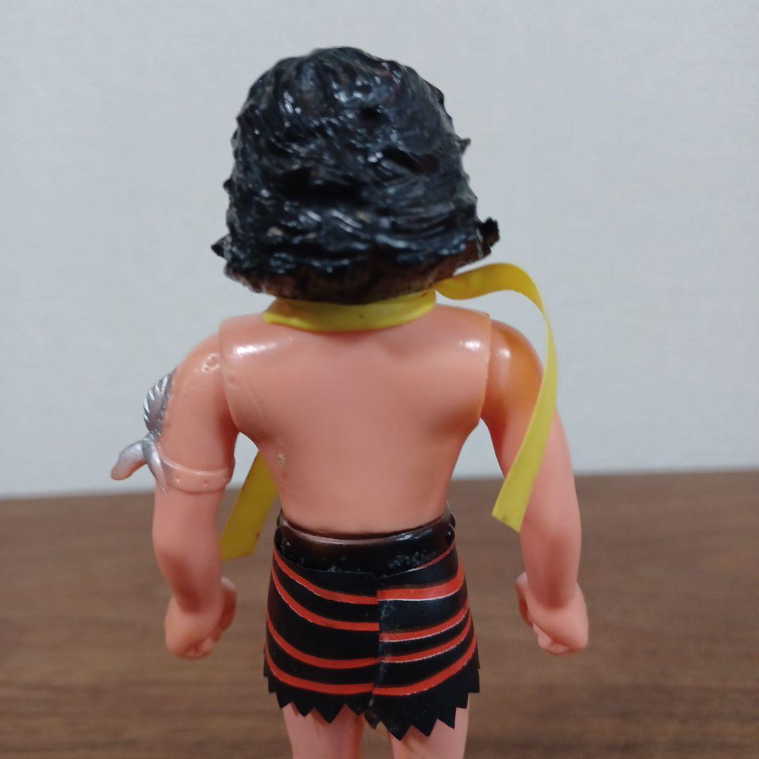 当時物ポピー製石森プロ「仮面ライダーアマゾン　山本大介」希少ソフビフィギュア