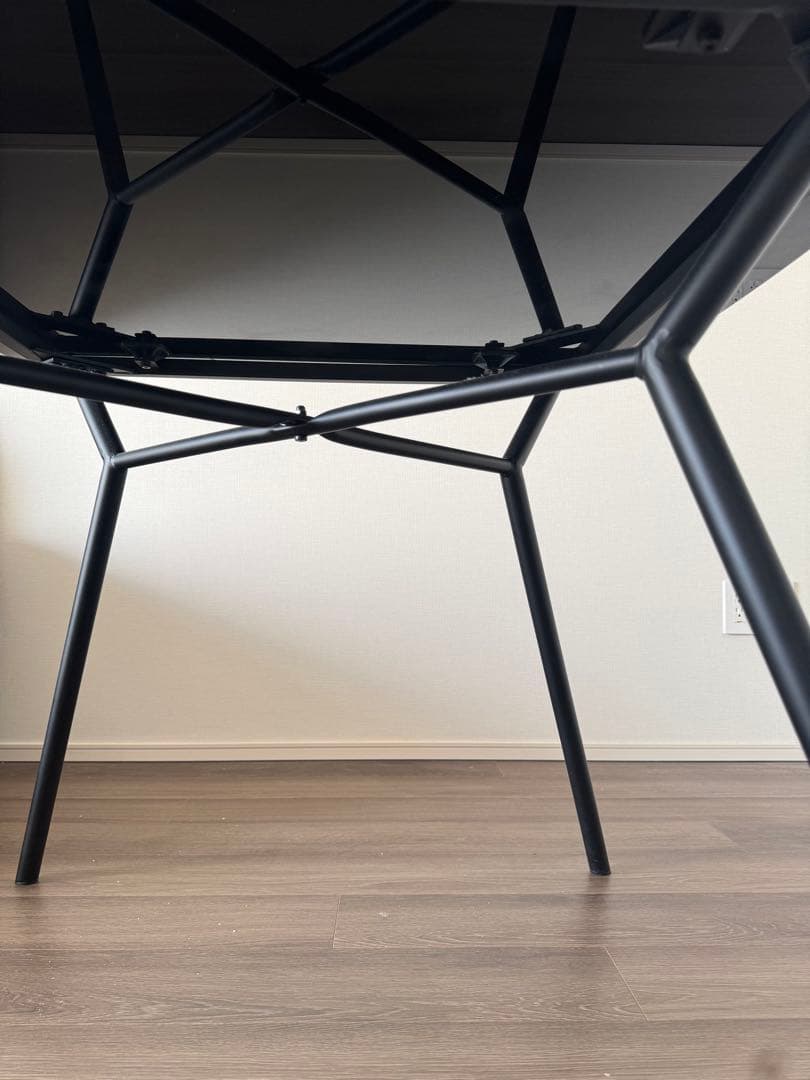 【4/21までお値下げ】美品ロウヤ90㎝ セラミックダイニングテーブル