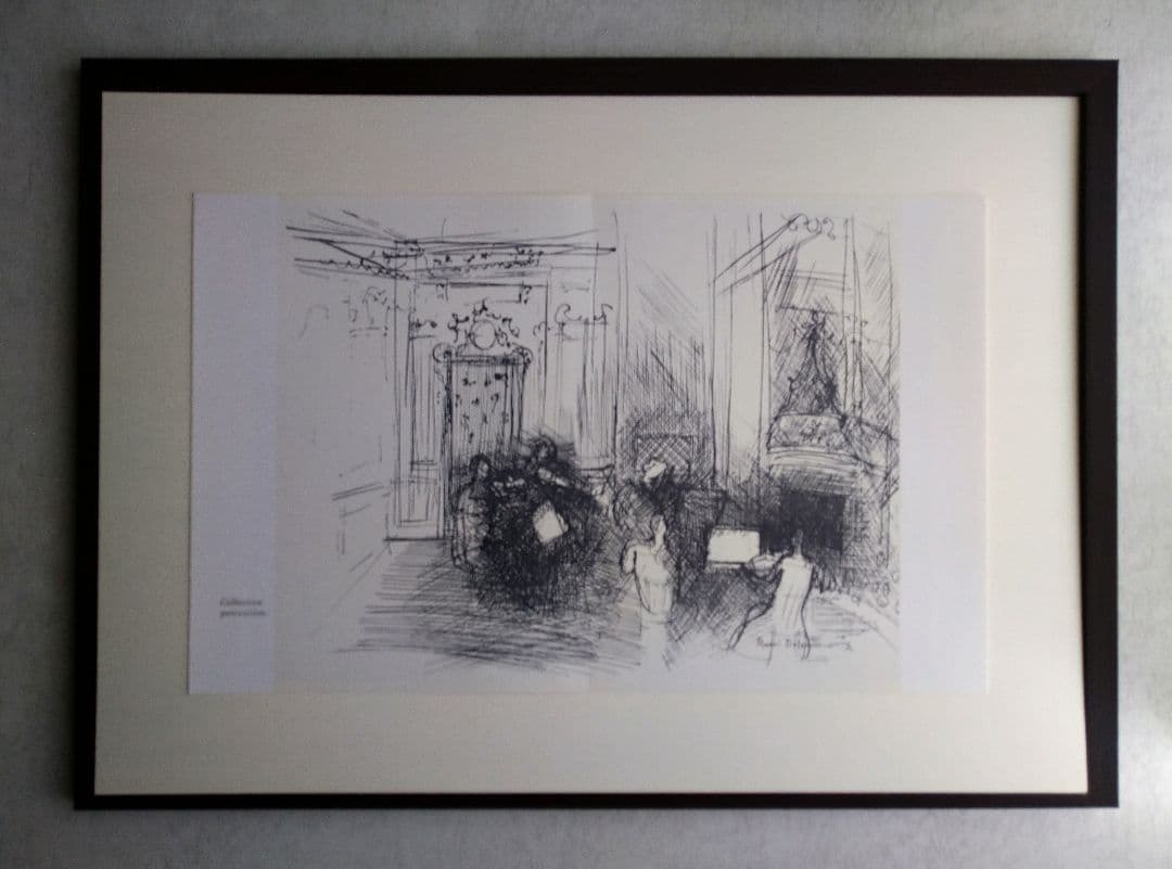 bbラウル・デュフィのデッサン リトグラフ 本物保証