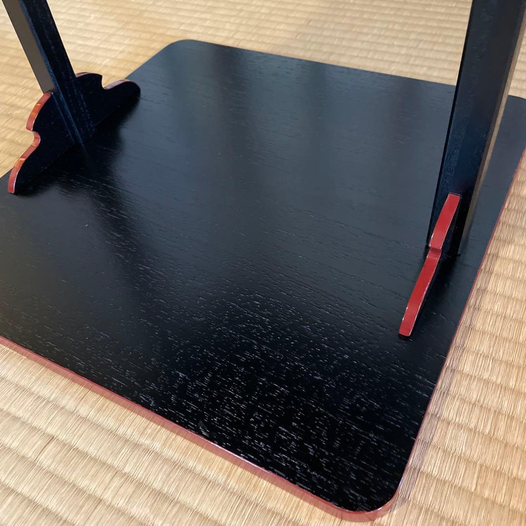 茶道具「鵬雲斎好」『平悠棚』組立式　保護シート付