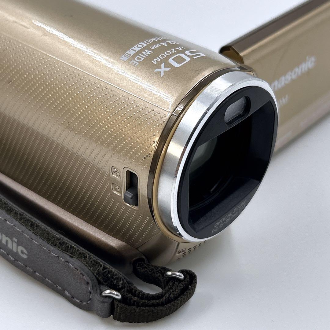 Panasonic パナソニックHC-V300M ビデオカメラ 本体 ゴールド