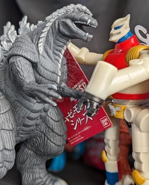 「ゴジラS.P」ジェットジャガー・ゴジラウルティマ他（バンダイ）ソフビ７体セット