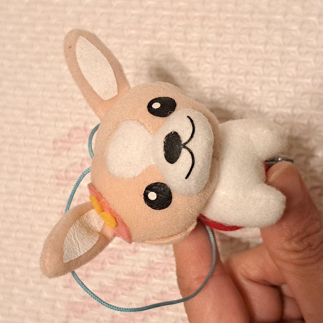 トホホな犬のぬいぐるみマスコットストラップ チワワ シュポンコ 激レア