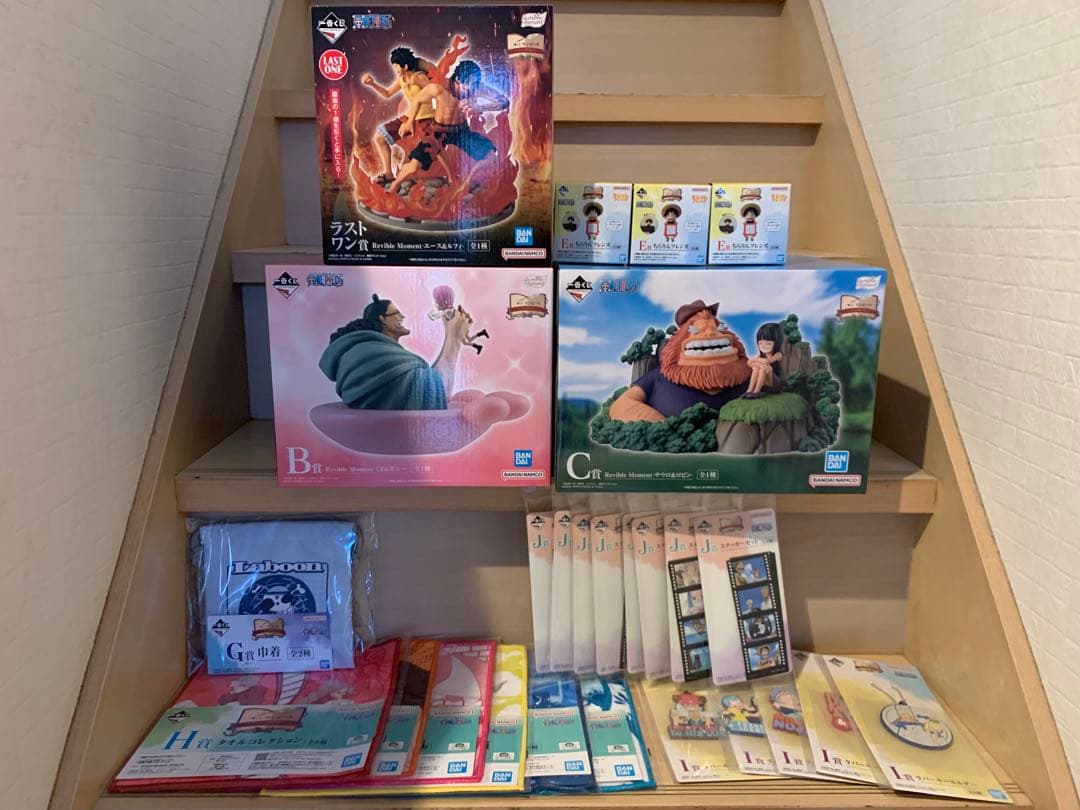 一番くじ　ワンピース　B賞　C賞　ラストワン賞　E賞コンプ　他計26点 一番くじ ワンピース The Greatest Battle～偉大なる航路へ～｜一番