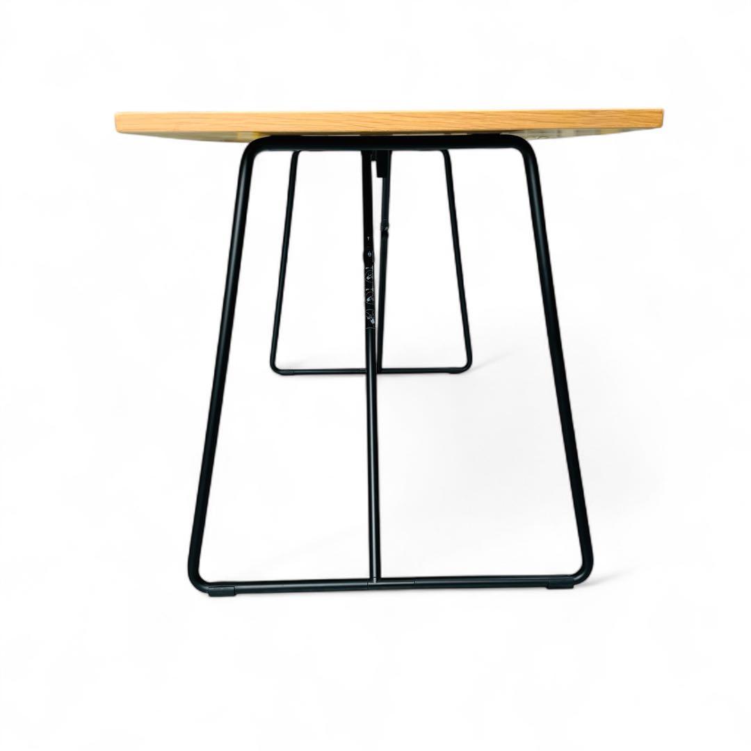 無印良品　木製 折りたたみテーブル 幅120cm オーク材