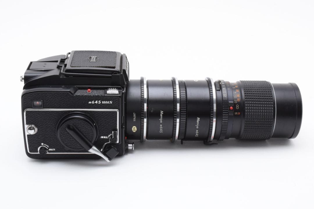 ★極美品★マミヤM645 1000S150mmf4プリズムファインダー#1054