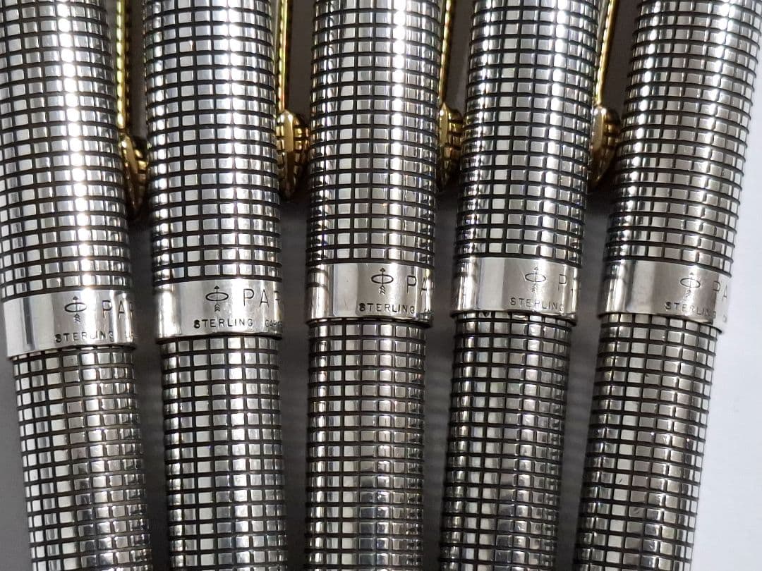 ペ*）様 美品　５本セット　パーカー　parker　75　ボールペン　スターリン