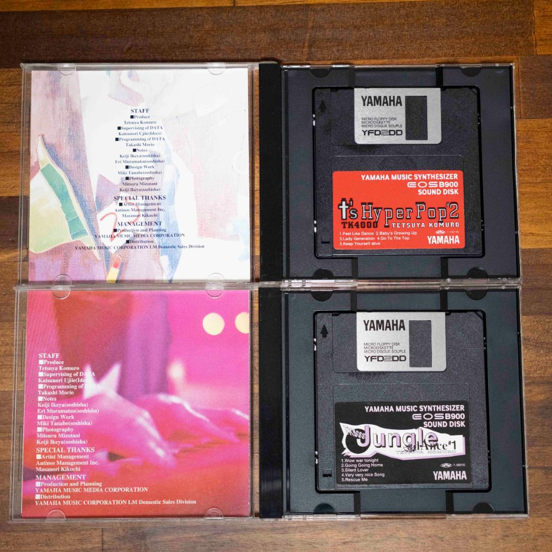 YAMAHA EOS B900 フロッピー SOUND DISK 小室哲哉