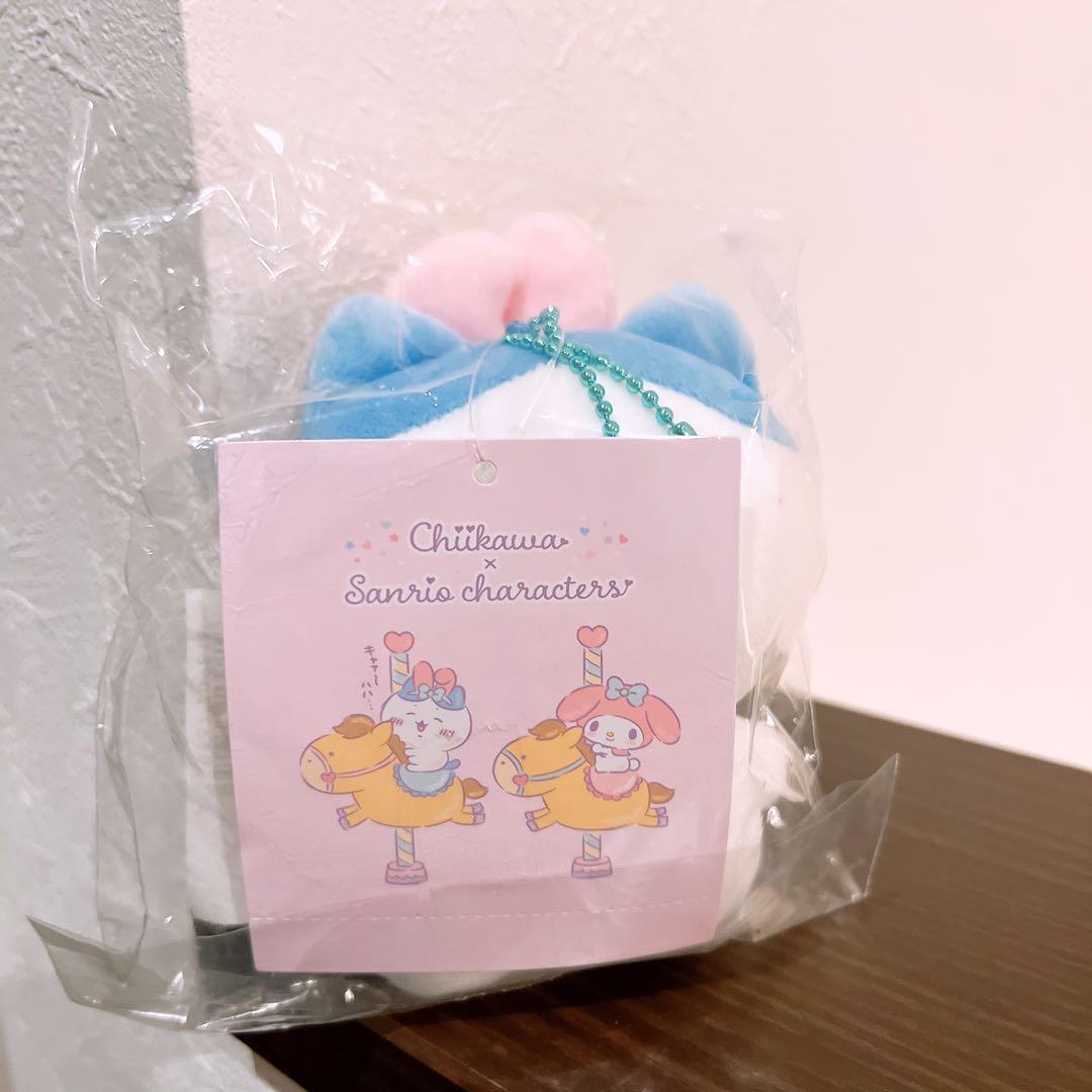 ちいかわ　サンリオ　コラボ　ハチワレ　マイメロディ　マスコット