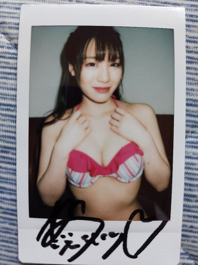 鈴村あいり　チェキ10枚　ミニ色紙+チェキアルバム　セット