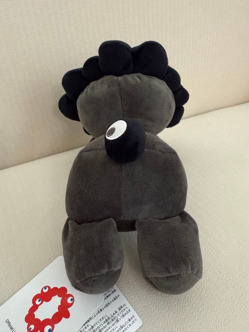 万博　黒ミャクミャク 這い型 ぬいぐるみ Ｍサイズ★