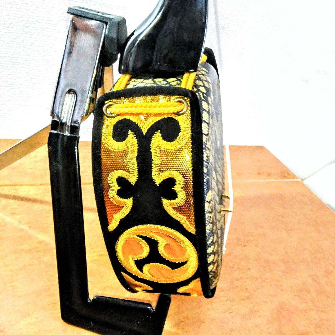 沖縄三線蛇柄 人工皮革　ハードケース付き美品