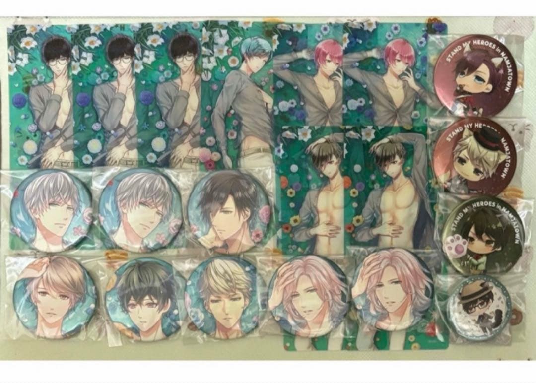 スタマイ　まとめ売り　クリアしおり38枚　缶バッジ33個　特典バッジ3個　ぬい他