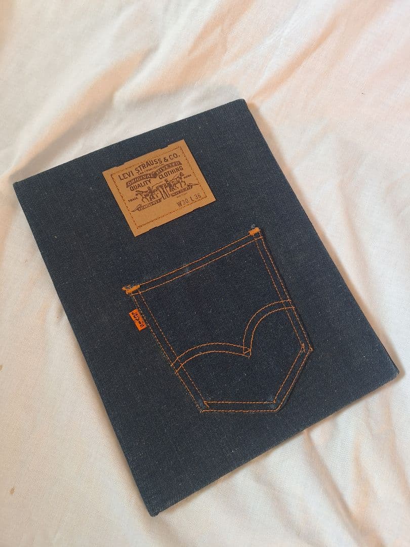 スペシャル 70's リーバイス デニム バインダー ヴィンテージ ファイル