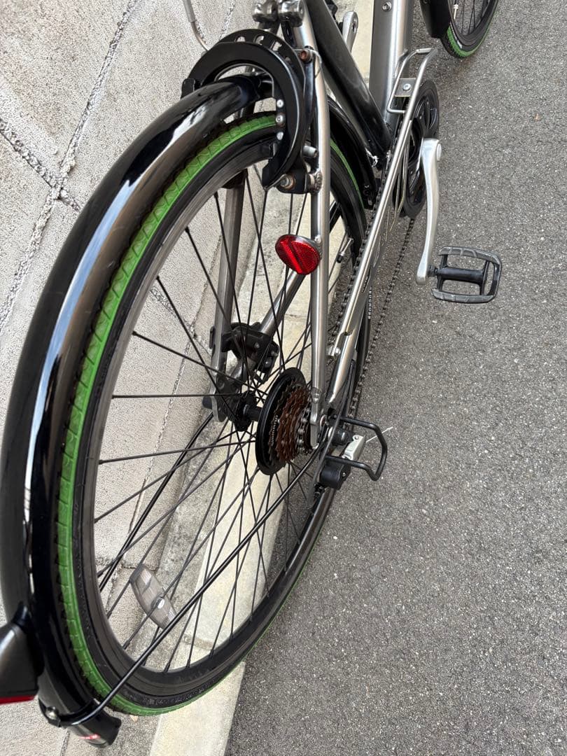 <両タイヤ新品>クロスバイク