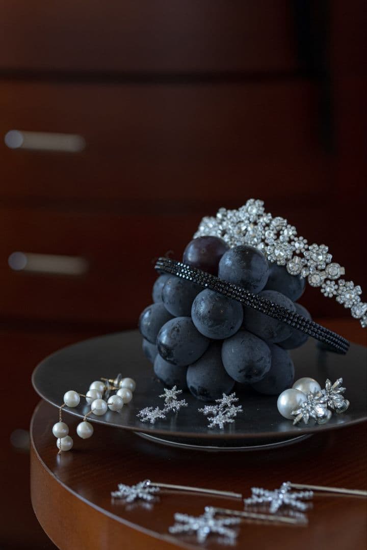 acca ブラック スワロフスキー カチューシャ