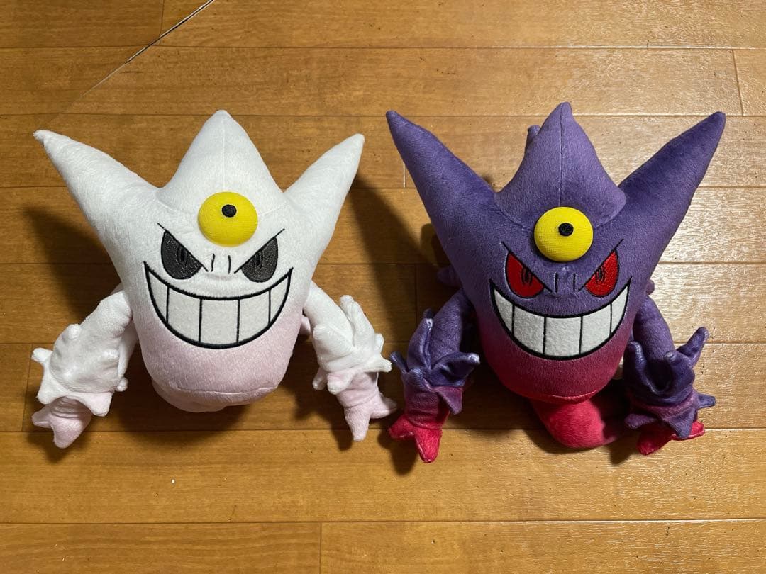 ポケモンセンター メガゲンガー 白いメガゲンガー 2体セット ぬいぐるみ